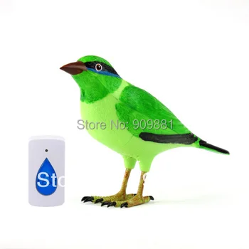 

Home Wireless Green Bird Remote Control Chime Doorbell Digital Music DoorBell Alarm With LED Indicator Jingle Bell