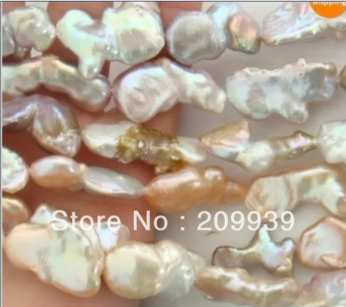 

huij 001175 17.5" HUGE SOUTH SEA GENUINE GOLD LAVENDER MULTICOL PEARL NECKLACE 14K