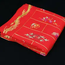 Вышивка Цветы буддизм халат форма для боевых искусств халат платье медитация cassocks буддийский zuyi Будда abbot монахи одежда красный