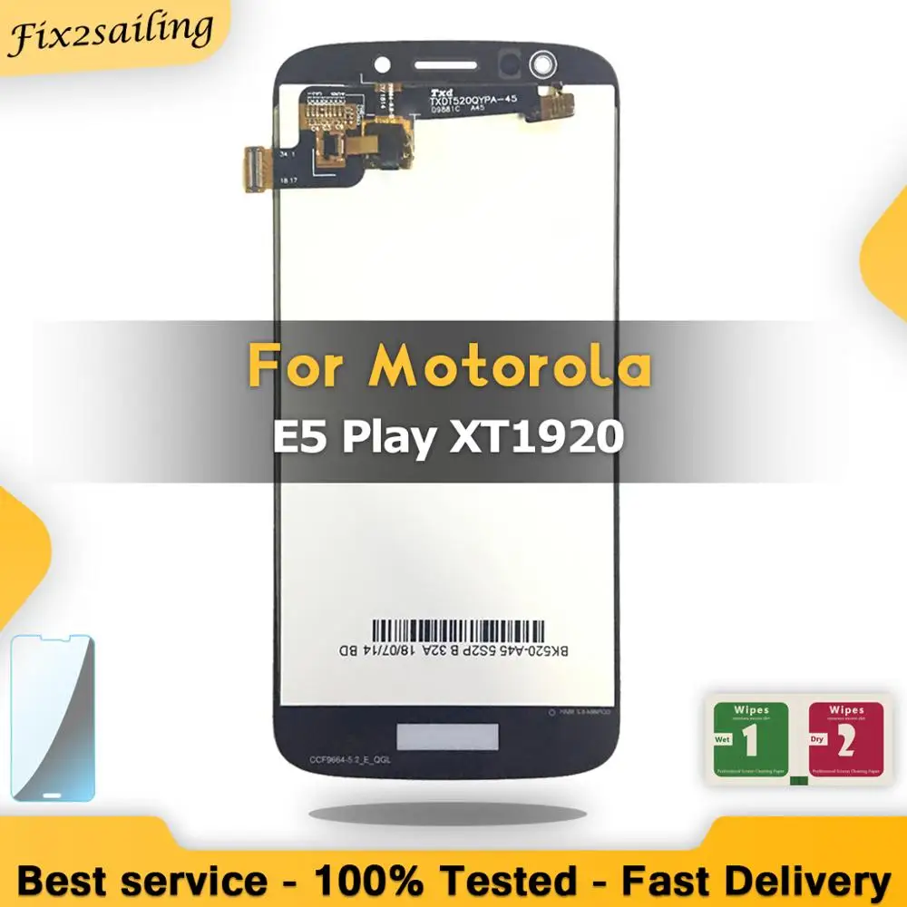 

LCD For Motorola Moto E5 Play XT1920 XT1921 LCD Display with Touch Screen Digitizer Assembly Replacement parts