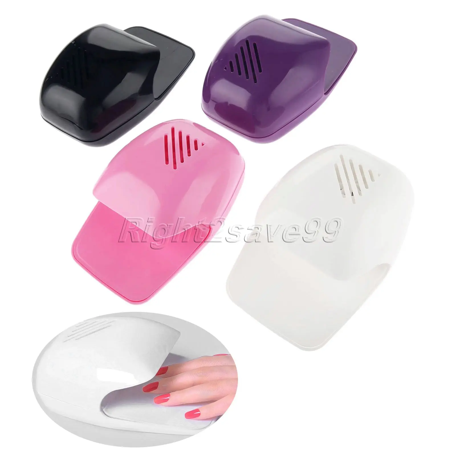 1PC Nail Art Dryer Nail Polish Dry Machine Mini Nails Air Fast Drying