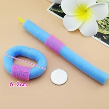 12 шт. Волшебные самоклеющиеся вьющиеся губки для волос для причесок инструмент DIY салонный аксессуар MSI-19