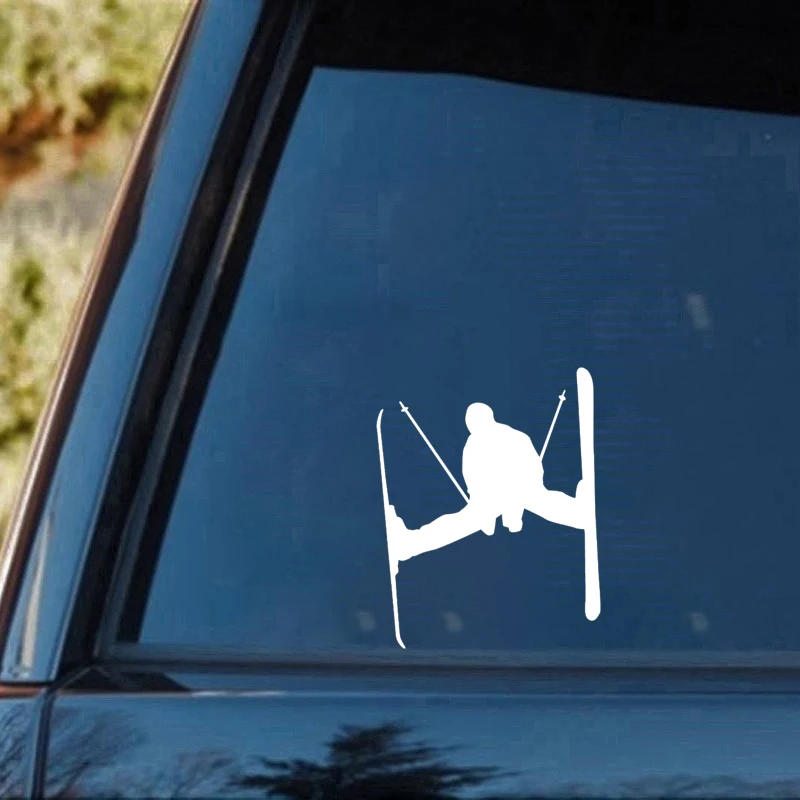 

Спортивные скейтборды, лыжи, прыгающие окна, стены, Сноубордист, наклейка для ноутбука, задняя наклейка