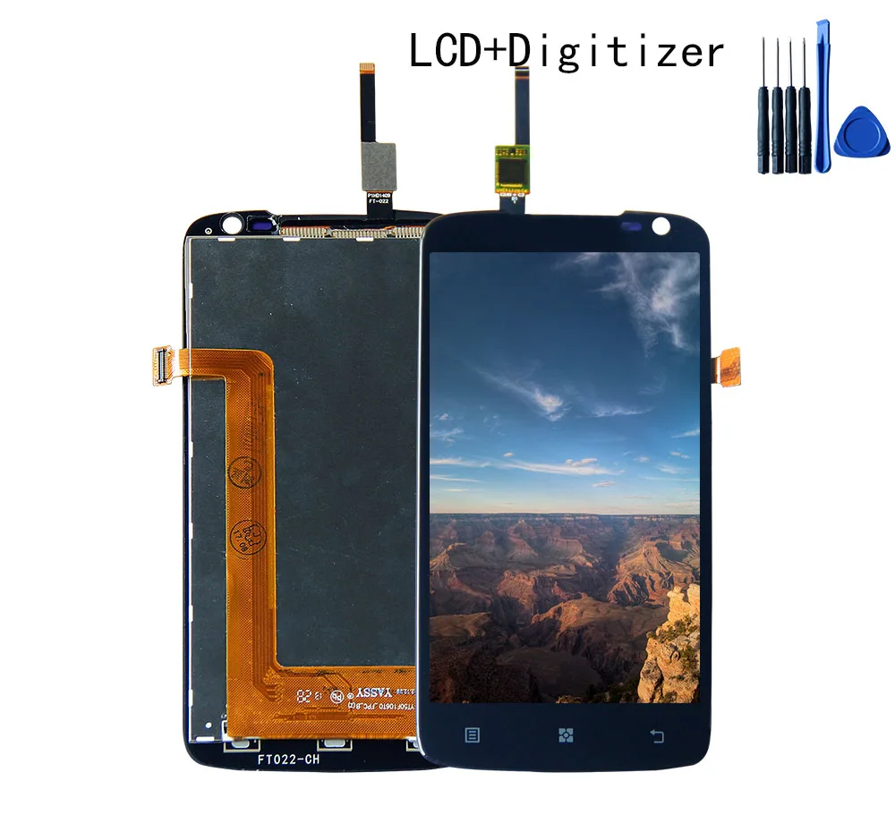 

High Quality 4.7" LCD For Lenovo S820 LCD Display touch Screen Digitizer Assembly Free Shipping