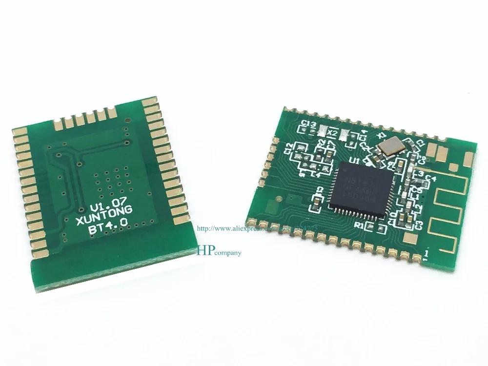 Бесплатная доставка 5 шт. PTR9018 nRF51822 bluetooth 4 0 модуль | Электронные компоненты и