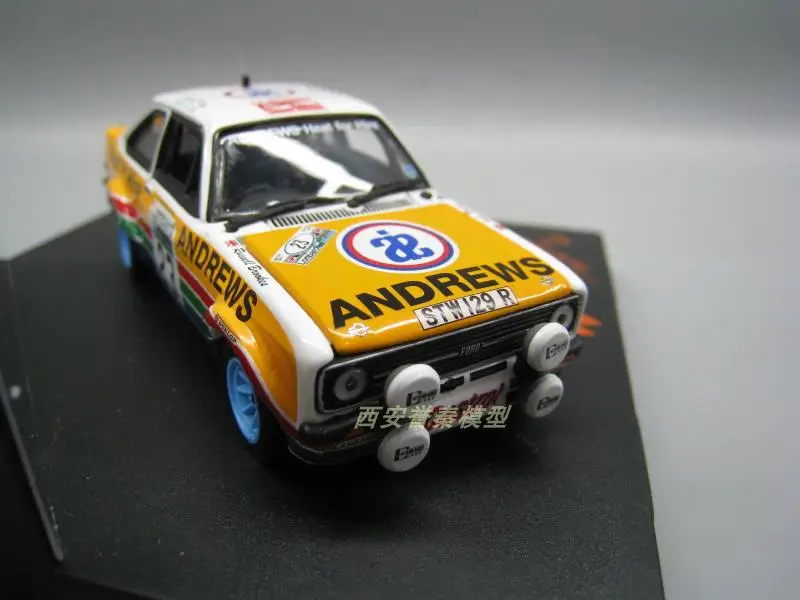 VITE SSE 1:43 FORD ESCORT 1800 1977 23# литая модель автомобиля металлические игрушки подарок на день рождения для детей