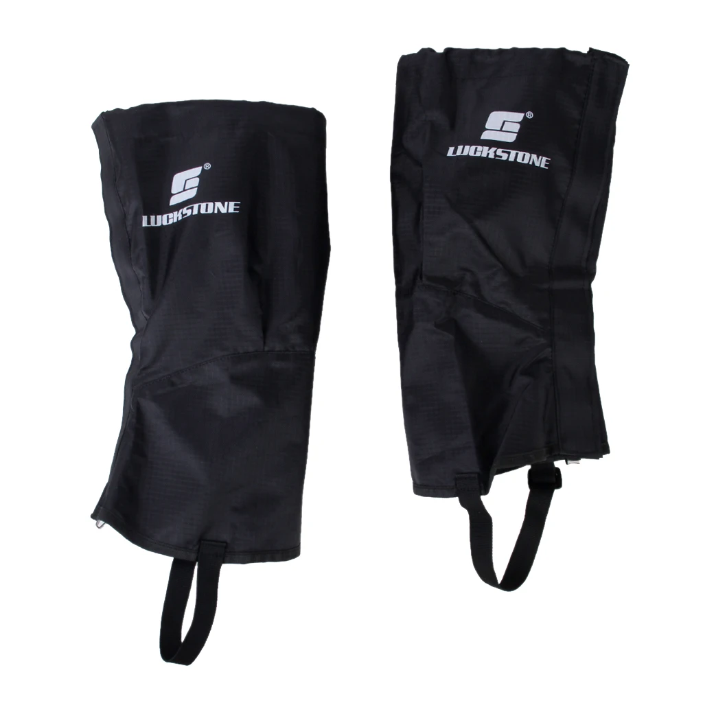 1 Pair Waterproof Windproof Warm Snow Legging Cover Gaiter Leg Covers for Outdoor Camping Fishing Hiking Ski Trekking