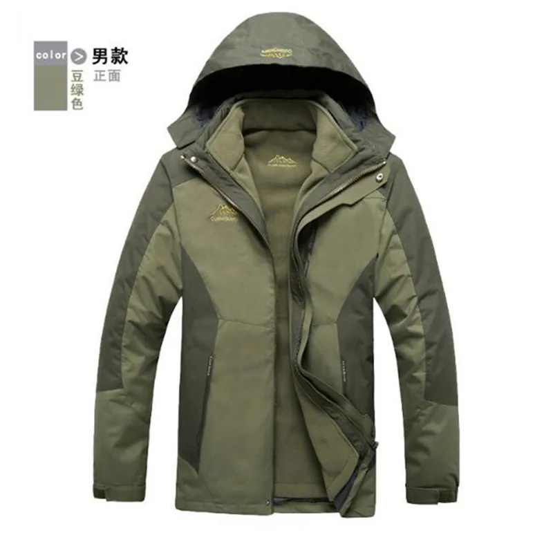 

Winter Jacket Women 3 In 1 Warm Waterproof Windproof Hunting Clothes Women Outdoor Jacket Skiing Camping Sport Coats down jacket