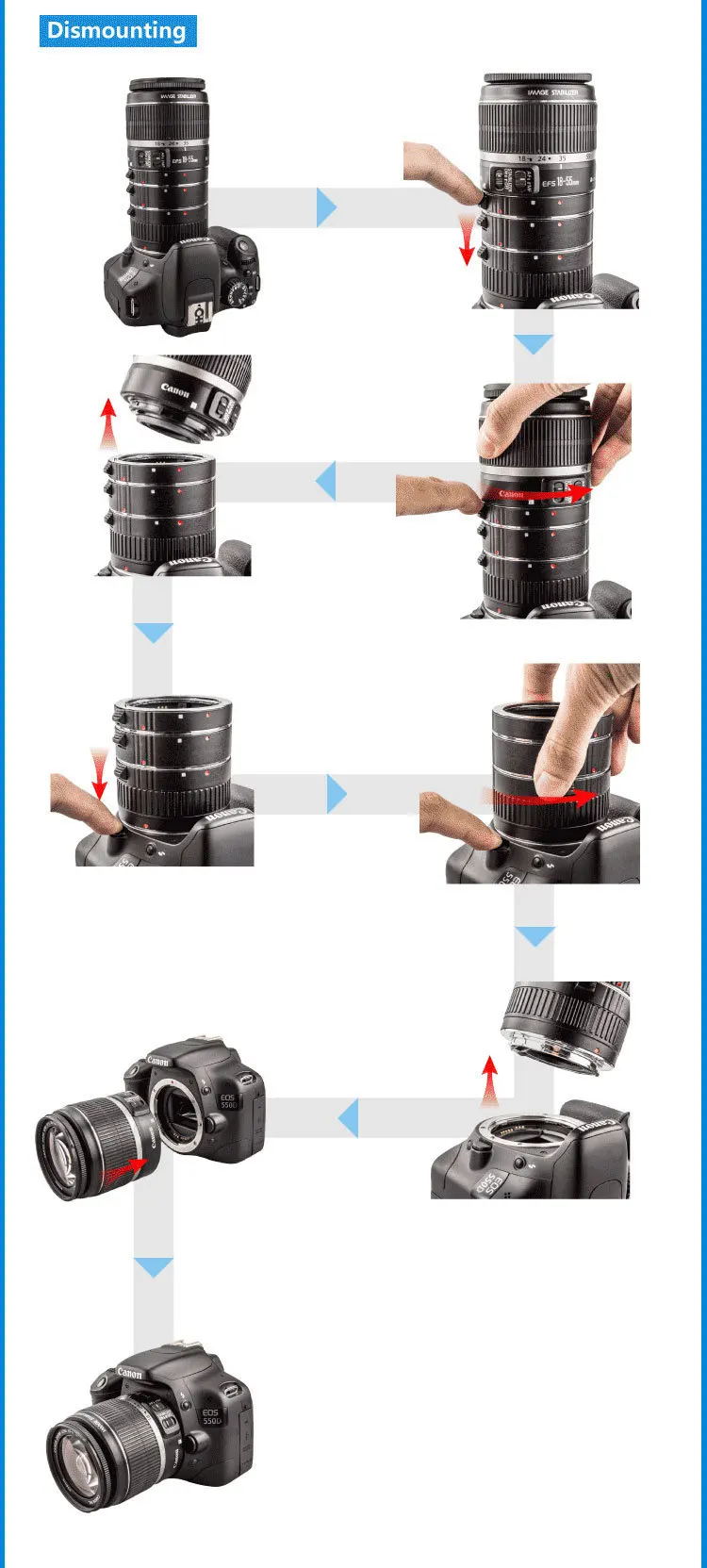 JJC металлическое кольцо-адаптер с автофокусом для Fujifilm X крепление для Nikon f-крепление для Canon EF/EF-S M4/3 E автоматическое удлинение объектива