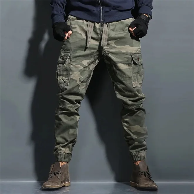 Тактические камуфляжные брюки мужские военные брюки карго мужские армейские камуфляжные брюки военные мешковатые брюки зимние теплые брюки. FA21 - Цвет: 693A