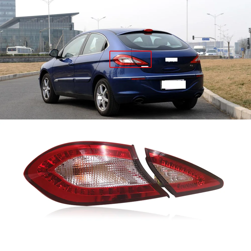 

CAPQX For Chery A3 Hatchback 2008-2012 Rear Brake Tail Light rear light taillight tail light taillamp tail lamp