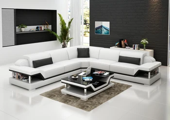 

G8004B House design sofa set,simple luxury style leather sofa set