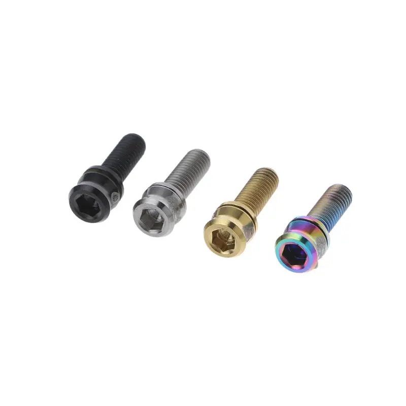 Винт велосипедный M5x15mm стержень перекладина руля детали из титанового сплава с