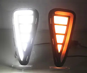 

Carbo Car led drl daylight For Toyota Camry 2015-2017 Daytime Running Light Turn Signal Lamp Driving