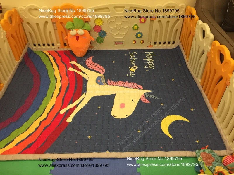 NC107 review KIDS sit on mat 33 RAINBOW