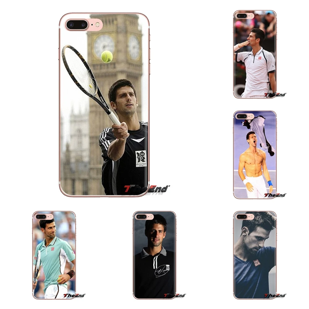 Phone Covers For Sony Xperia Z Z1 Z2 Z3 Z5 compact M2 M4 M5 C4 E3 T3 XA Huawei Mate 7 8 Y3II Novak Djokovic Tennis Superstar ATP |