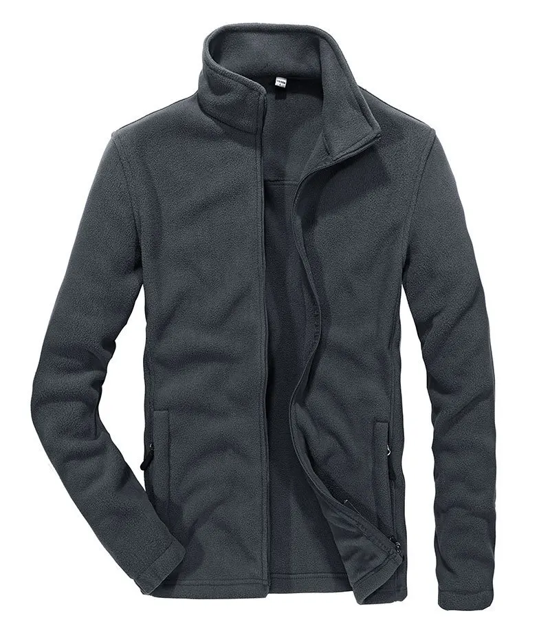 New Winter Liner Jacket Brand Military Fleece Coat & Jacket Men Stand Collar Design Asia Size Cargo Casual Coat Man Warm