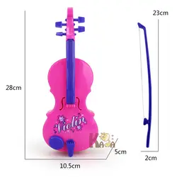 Музыкальная игрушка 4 струны музыка электрическая скрипка Детские Музыкальные инструменты обучающая игрушка малыш игрушка обучающая