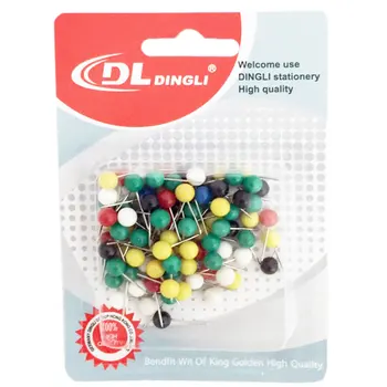 

Dingli-12 pack colored thumbtacks de panhead