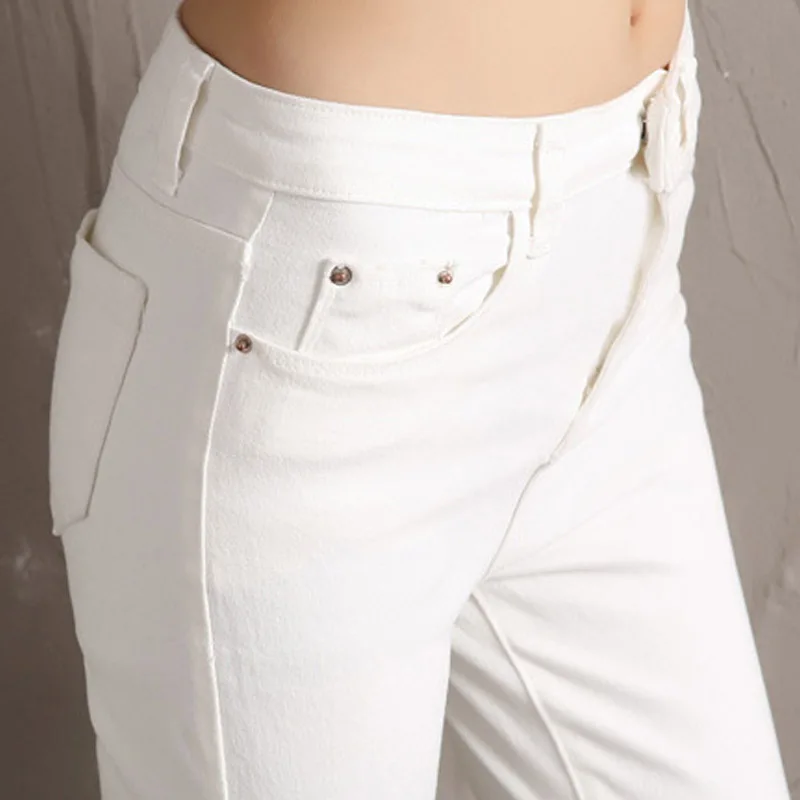 NORMOV, женские зимние обтягивающие теплые джинсы размера плюс, черные, белые, утолщенные, плюс бархатные брюки, стрейчевые, тонкие, с карманами, узкие брюки, джинсы