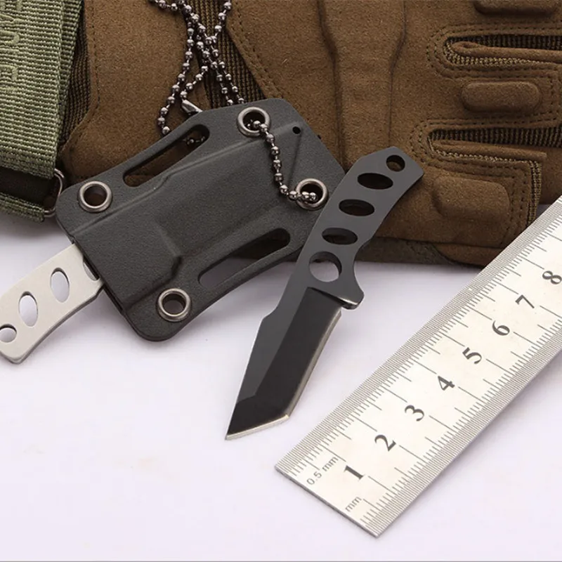

Top Outdoor Camping Steel Fixed Blade Portable Survival Hunting Knife tools