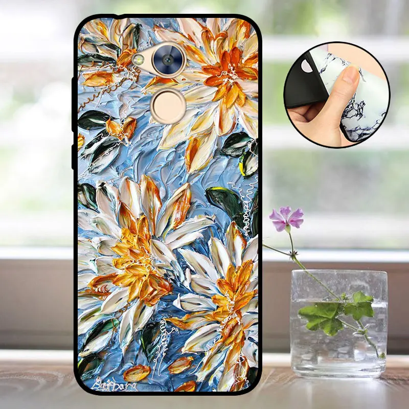 Защитный чехол FANATU для Huawei Honor 6A силиконовый накладка на заднюю крышку телефона 6a