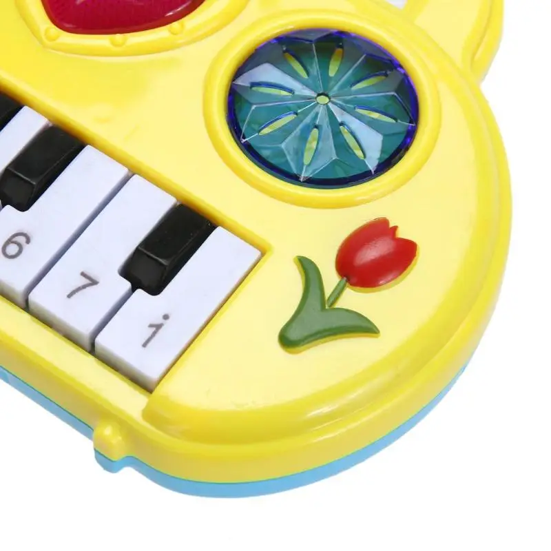 Мини детский игровой клавиатуры для малышей и детей постарше пианино развивающий, образовательный мультфильм милый игрушечное Пианино музыкальные игрушки развивающие