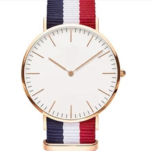 Hot Sale Nylon strap Style Quartz Men Watch Top Brand Watches Fashion Casual Fashion Wrist Watch Relojes 40mm