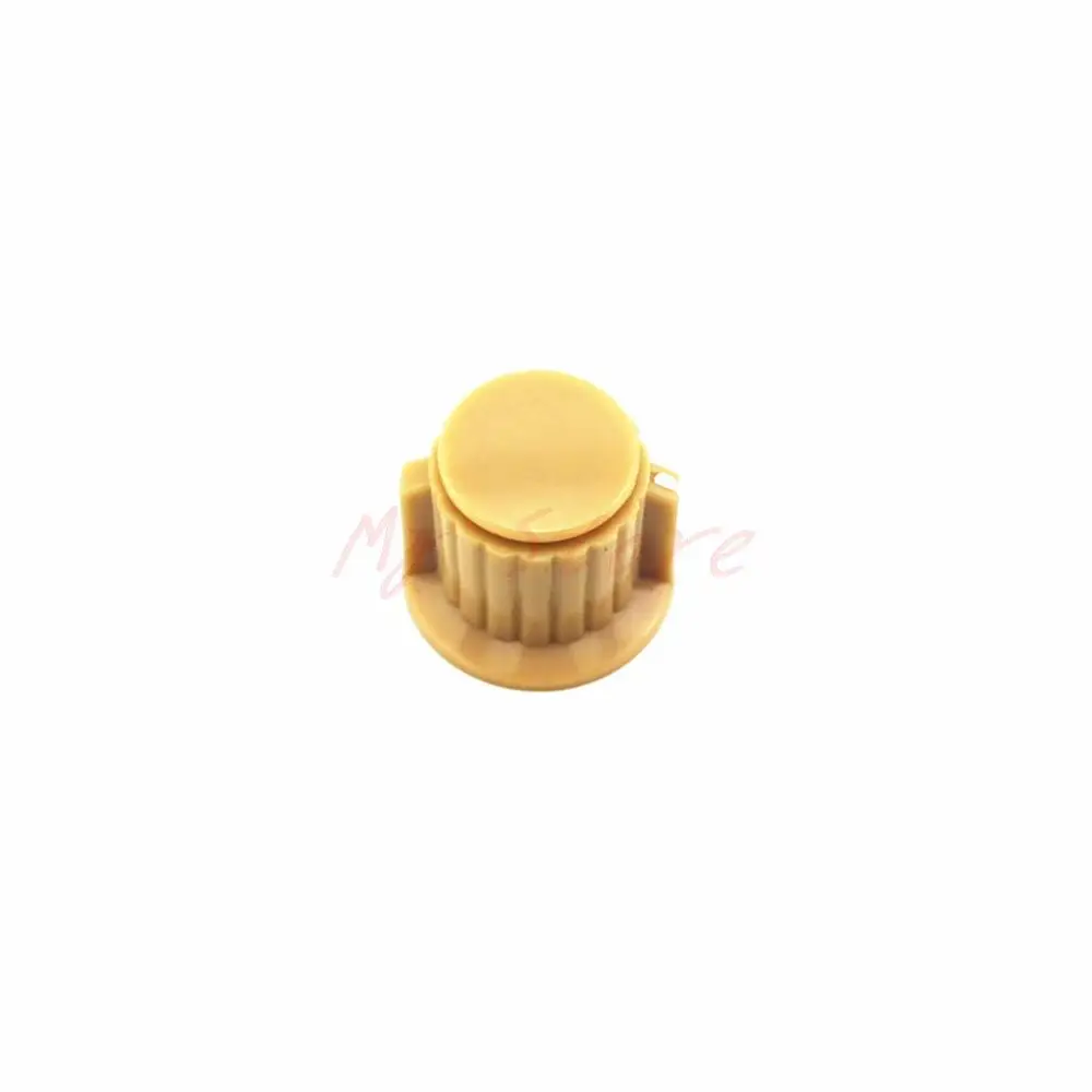 5Pcs 6mm Shaft Insert Dia Brass Potentiometer Control Knobs 20X18MM