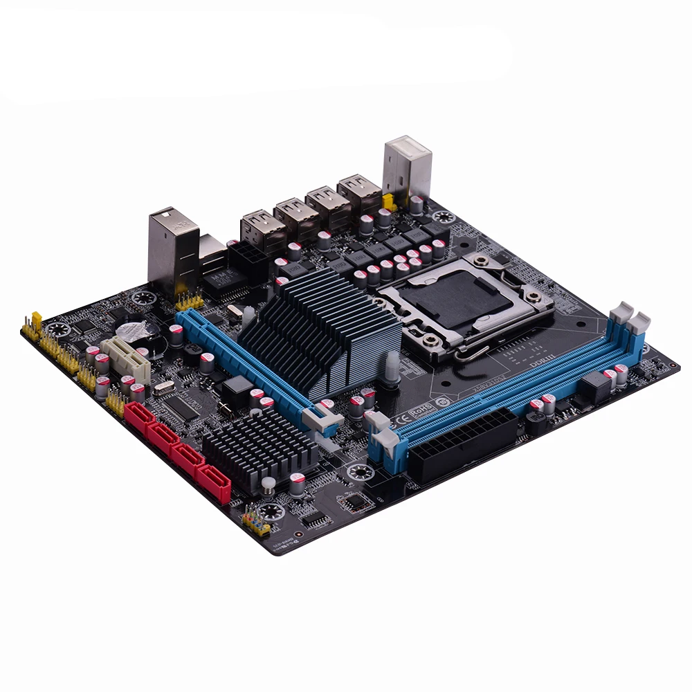

Runing X58V310S2 Motherboard MATX Motherboard MainBoard 1366 Processor 2 DIMM Slots DDR3 Memory Up to 32GB Memory Capacity Board