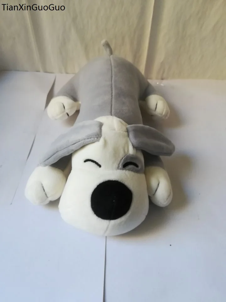 

about 28cm lovelly prone dog plush toy down cotton very soft doll,kid's toy,birthday gift b2610