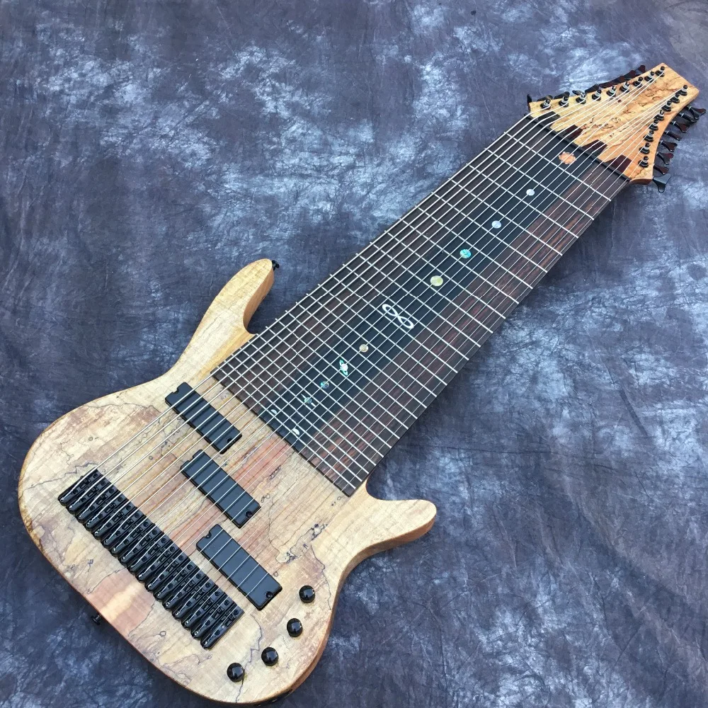 

Suneye custom factory 17 string electric guitar, mahogany fingerboard, wireless inlay, custom offer. Free shipping