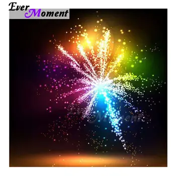

Ever Moment Diamond Painting Full Square Drill Cross Stitch 5D DIY Diamond Embroidery Firework Rhinestones Needlework S2F1698