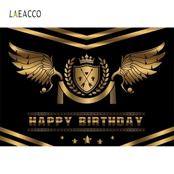 

Laeacco Crown Happy Communion Photographic Backdrops Birthday Party Decor Personalized Photography Backgrounds For Photo Studio