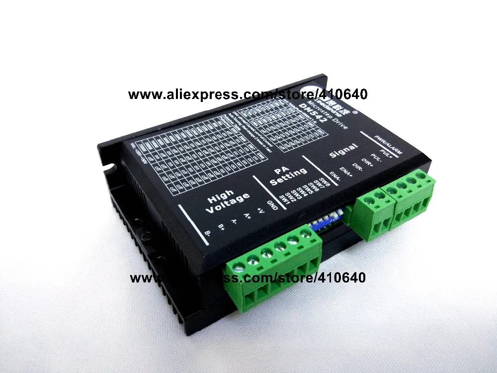 Подлинный шаговый двигатель Leadshine 57HS21A 8 мм вал 5A 2 1 Н. М и цифровой привод DSP DM542