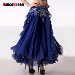 2018 Новое поступление женские живота юбка для танцев 11 Цвета индийские платья Для женщин Одежда для танцев танцевальная одежда живота юбки