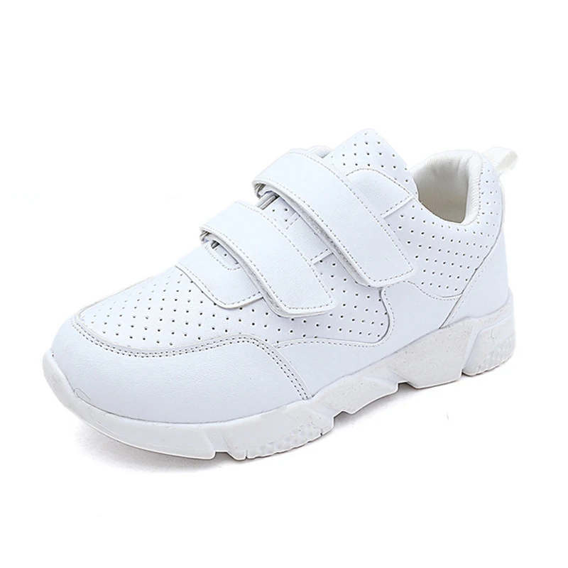COZULMA Boys Fashion White Sneakers Autumn Kids Girls Breathable Non