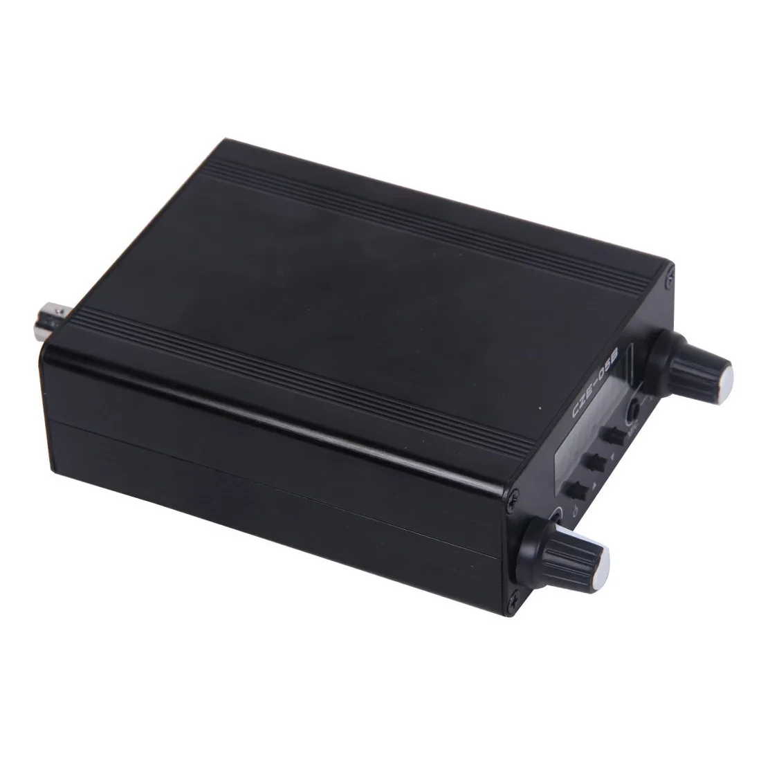 

0.5 W 05B Dual Mode Long Range Stereo Broadcast Home FM Transmitter with Antenna and Free Audio Cable, Black