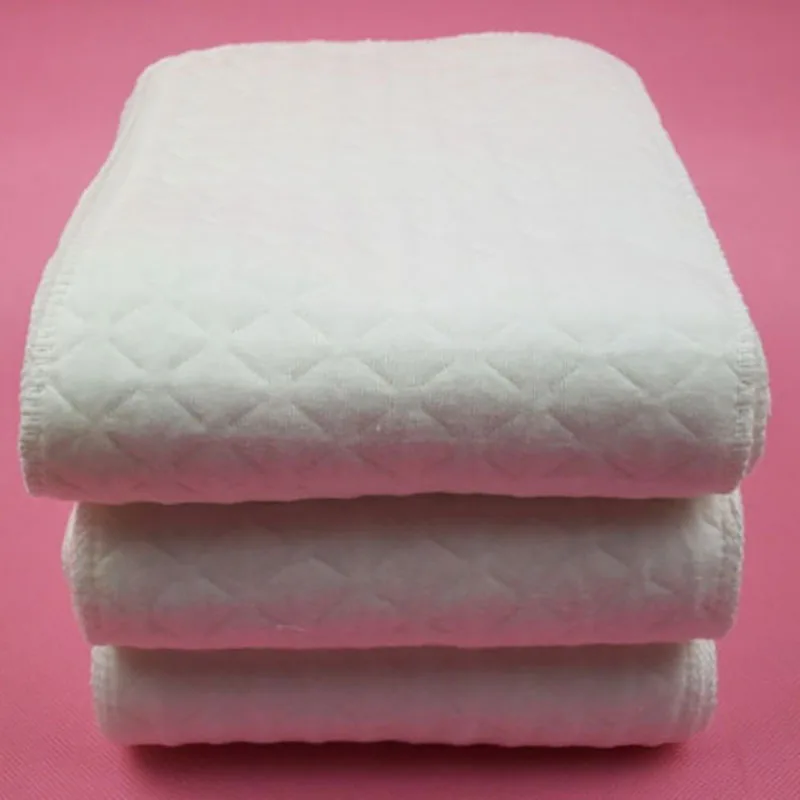 

10 Pcs Baby Nappies Reusable Baby Infant Newborn Cloth Diaper Nappy Liners Insert 3 Layers Soft Cotton