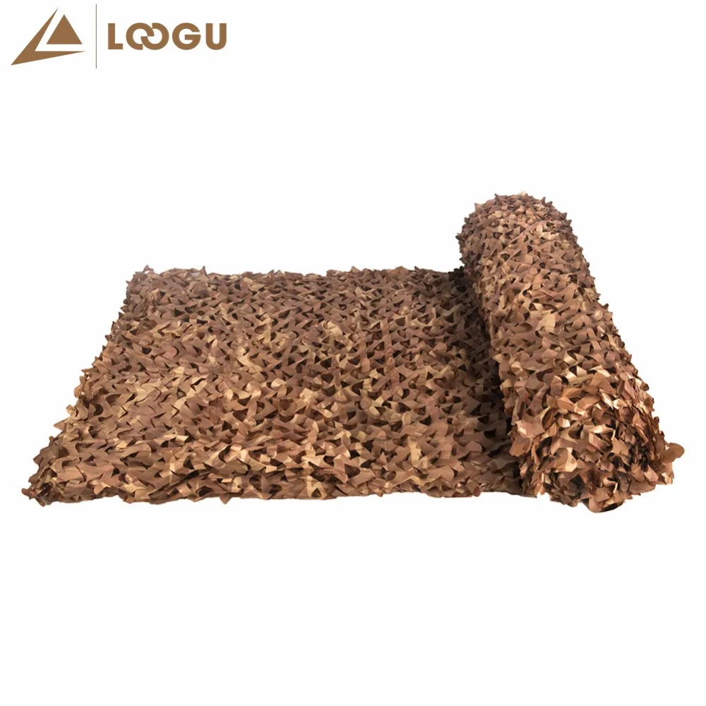 LOOGU E 1.5 m x 10 m سيارة تغطي خيمة الجنبات العسكرية التمويه الصيد المعاوضة دون حافة ملزمة و شبكة صافي الشمس المأوى
