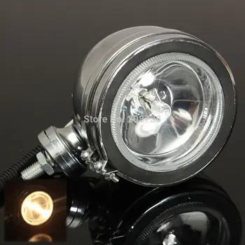 

H3 Bulb 12V 5 inch 55W Spotlight Halogen Driving Fog Light Work Lamp Off Road SUV ATV