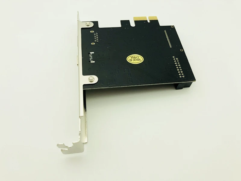 PCI-Express PCI-e к USB 3,1 type-C Riser Post карта PCIe к USB-C 2.4A быстрое зарядное устройство+ 19PIN передний USB Miner адаптер расширения