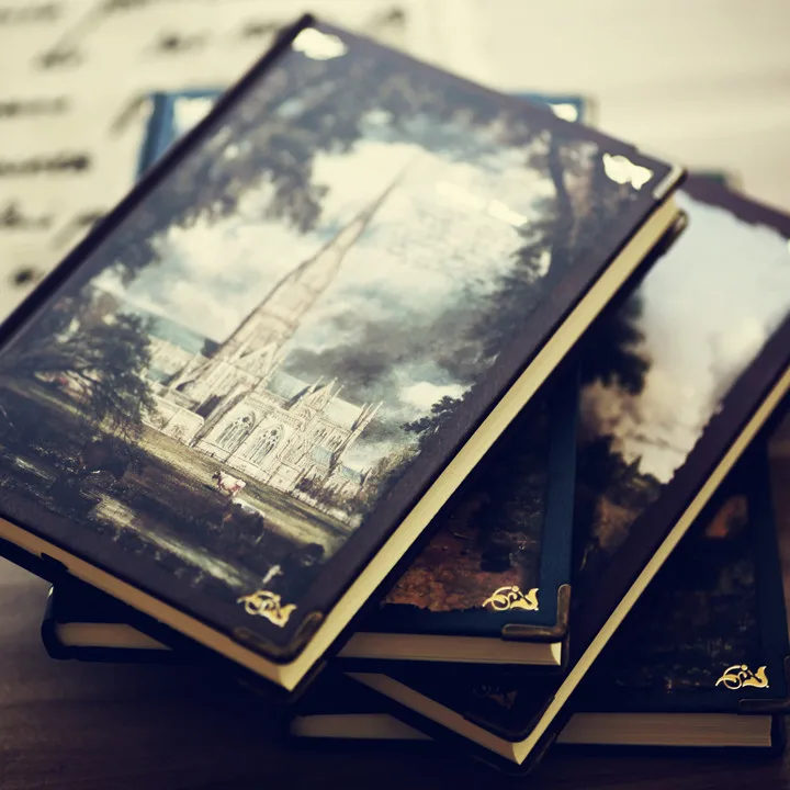 

LENWA John Constable Series Hardcover Notebook Vintage Diary Notepad Britain's Greatest 19th-century Landscape Painter 1PCS