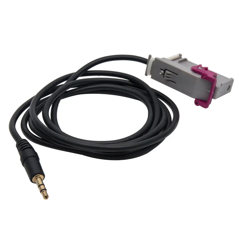 Audi TT Navigation Plus Aux Auxiliary Input Adaptor Lead Cable Genuine Plug