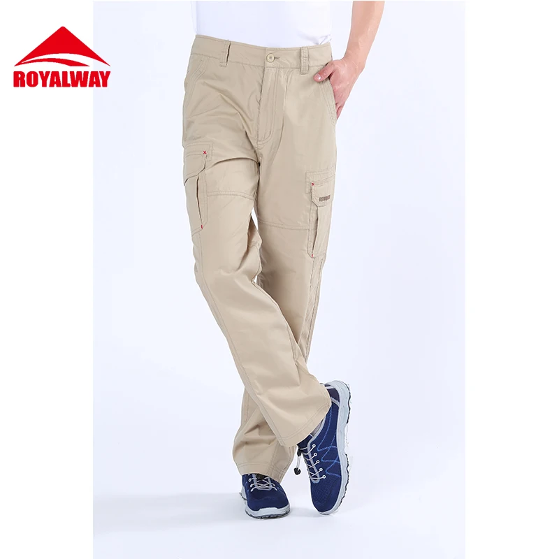 ROYALWAY Camping Hiking Mens Nylon Spandex Pants Outdoor