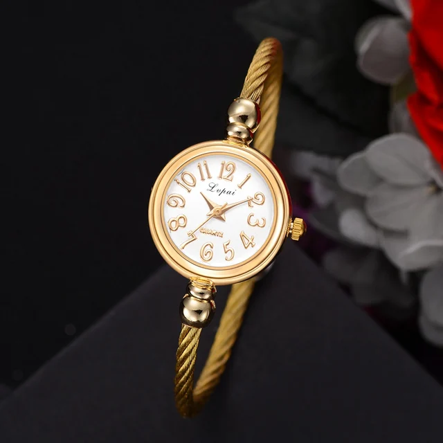 Lvpai Fashion Women Bracelet Watch Luxury Top Brand Stainless Steel Gold Silver Lvpai Fashion Women Bracelet Watch Luxury Top Brand Stainless Steel Gold Silver
