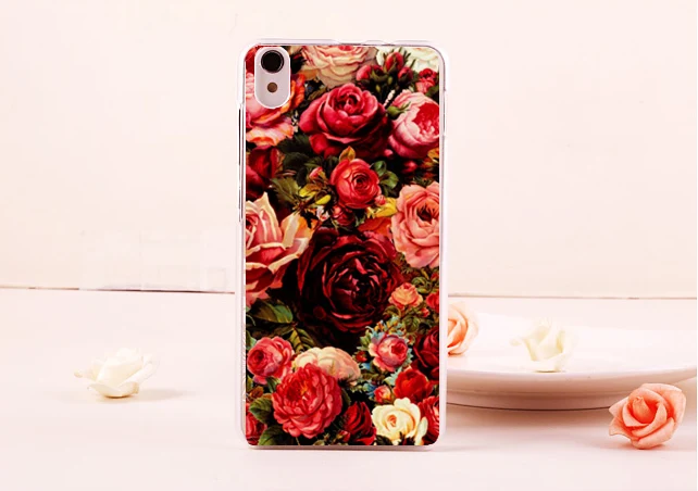 Чехол с красивым цветком для Lenovo S850 цветной чехол принтом сделай сам бесплатная