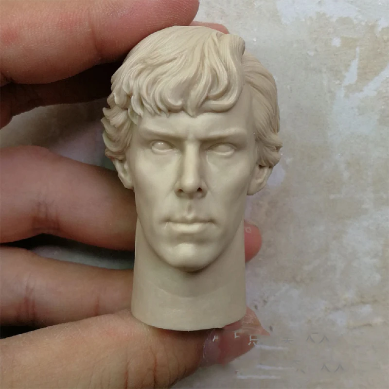 

1/6 Benedict Cumberbatch Unpainted Head for 12'' Bodies Figures