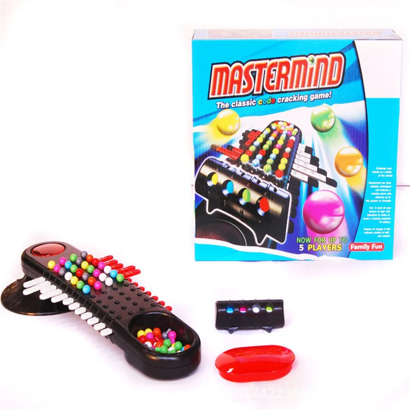 Mastermind игра Codemaker против Codebreaker Топ стратегия код растрескивания настольные игры, которые взломают код быстро игрушки для детей toy160