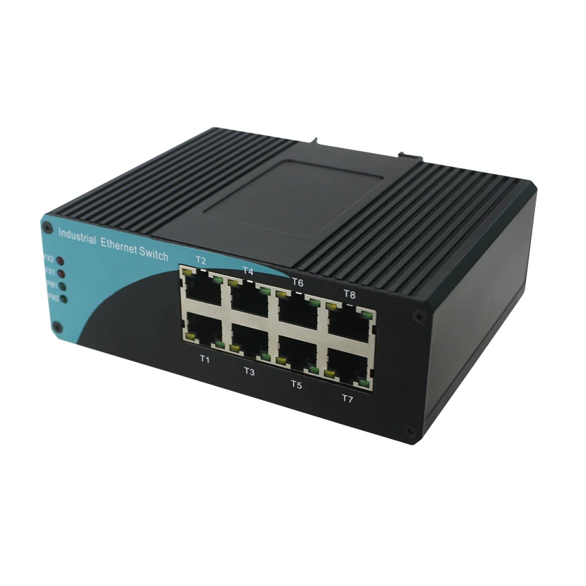 WangLink гигабитный промышленный Ethernet переключатель поэ 48 В ethernet коммутатор POE 8